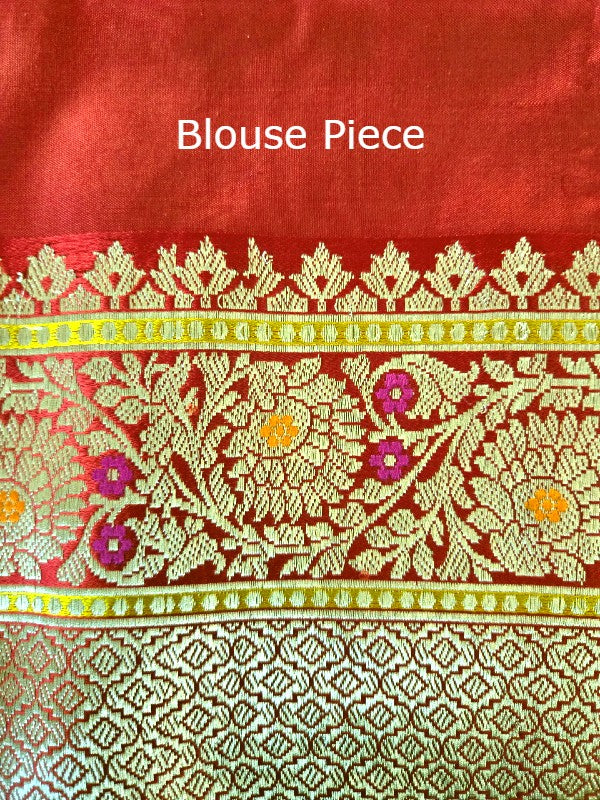 Haldi Kumkum Katan Banarsi Saree