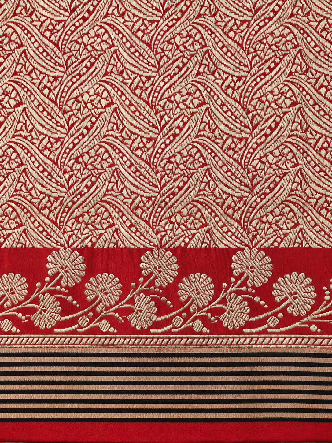 Contemporary Double Katan Banarsi Saree