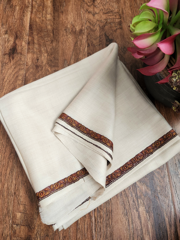 Porcelain Woolen Shawl