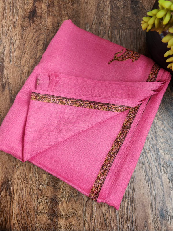 Hot Pink Woolen Shawl