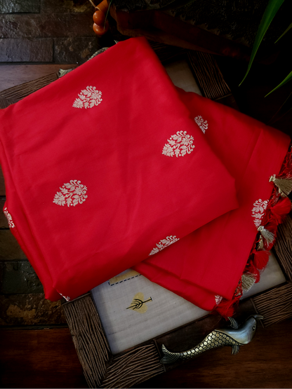 Khadua Katan Banarsi Silk Saree