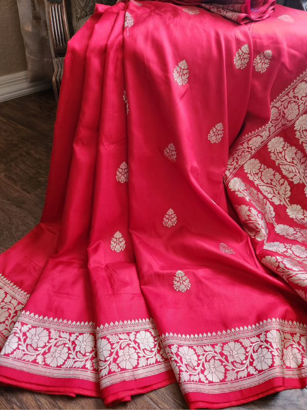 Khadua Katan Banarsi Silk Saree