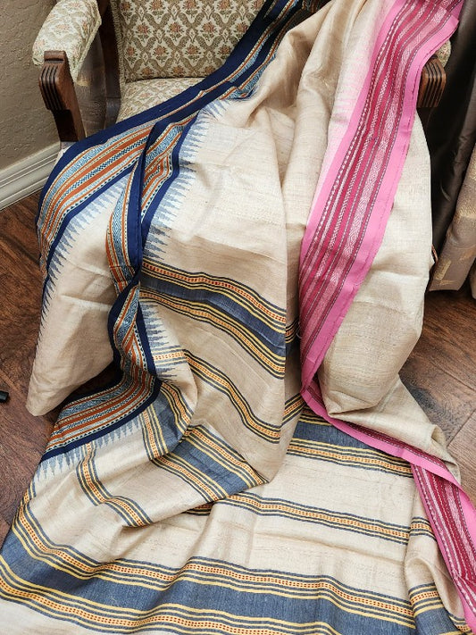 Vidharba Silk Tussar Saree