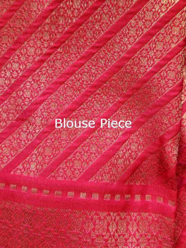 Double Katan Tanchoi Banarsi Saree