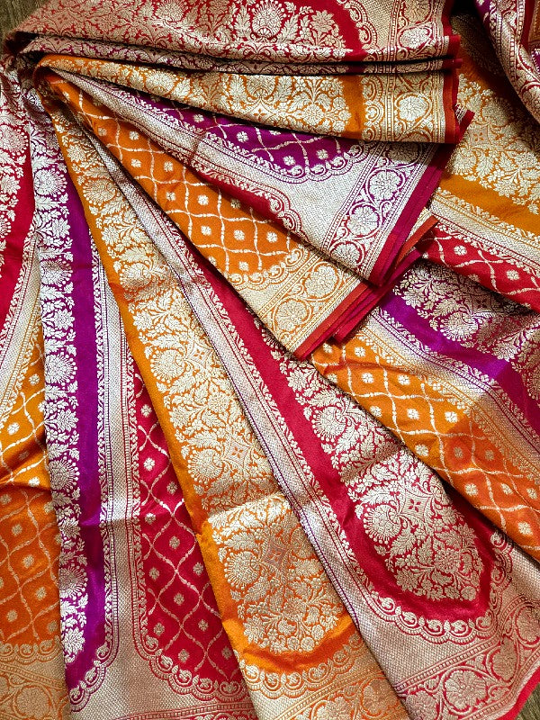 Rangkat Katan Banarsi Saree