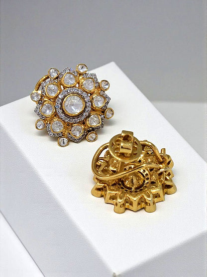 Moissanite stud Earrings