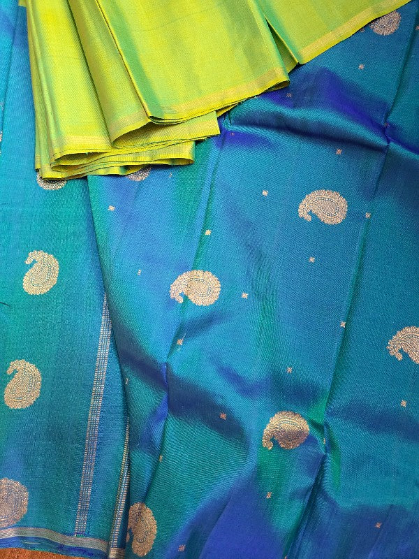 Half & Half Concept Silk kanjivaram Saree