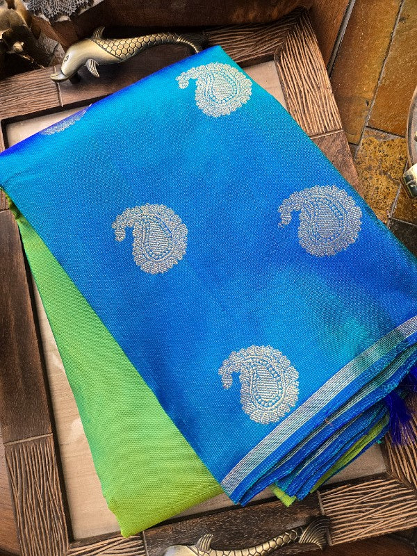 Half & Half Concept Silk kanjivaram Saree