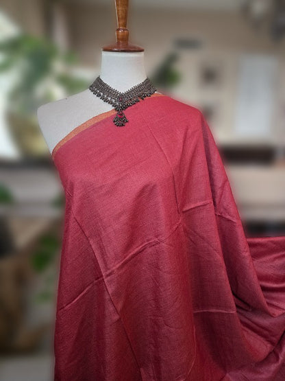Beet Munga Silk Saree