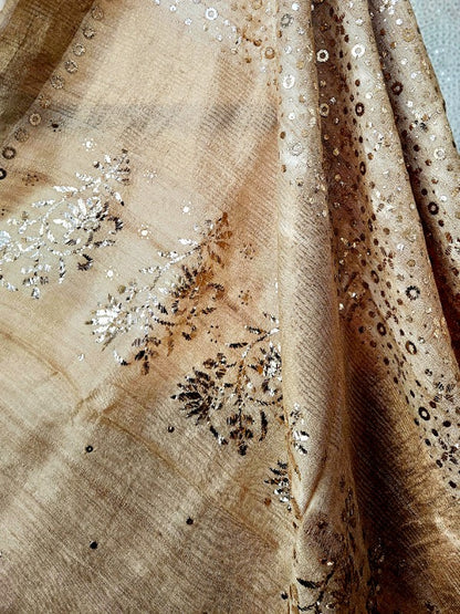 Gachi Tussar Kamdani Saree