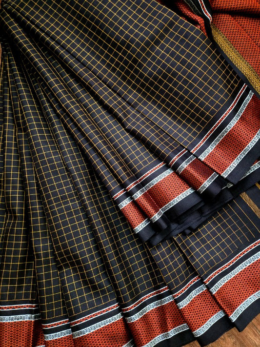 Threadwork Kanjivaram Silk Saree