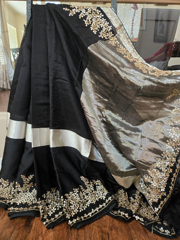 Chanderi Zardozi Saree