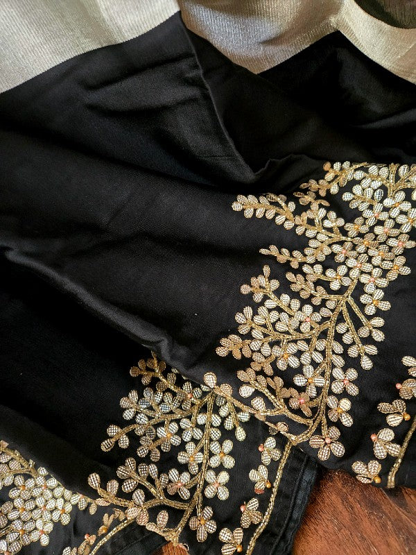 Chanderi Zardozi Saree