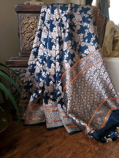 Zardozi on Banarsi Saree