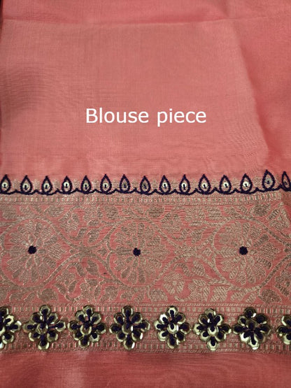 Zardozi on Banarsi Saree