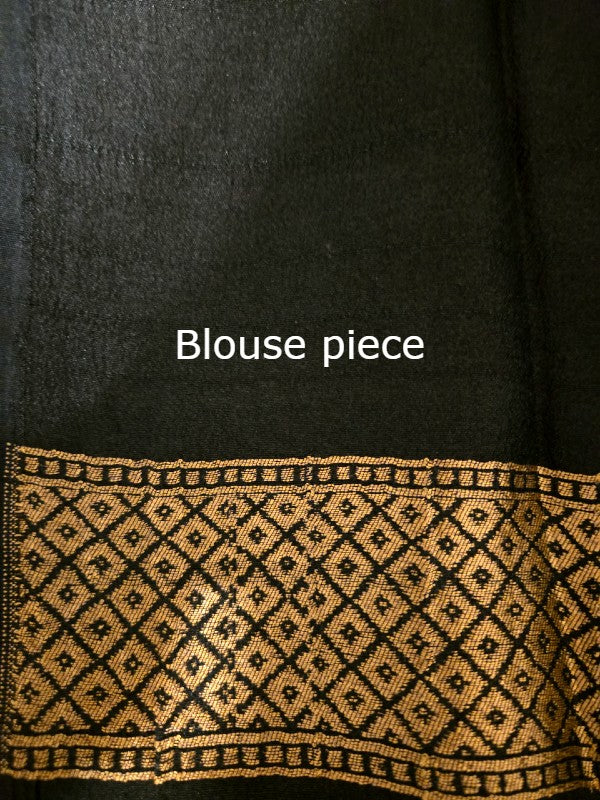 Tussar Georgette Banarsi Silk Saree