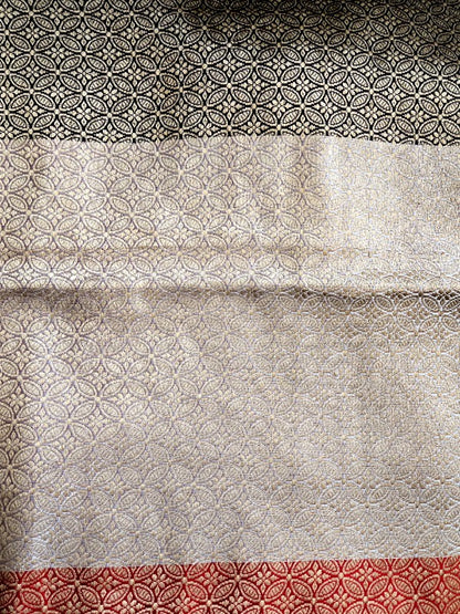 Contemporary Double Katan Banarsi Saree