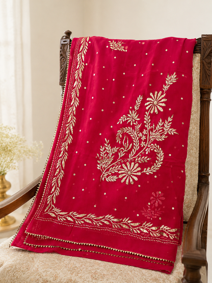 Pure Georgette Kamdani Saree