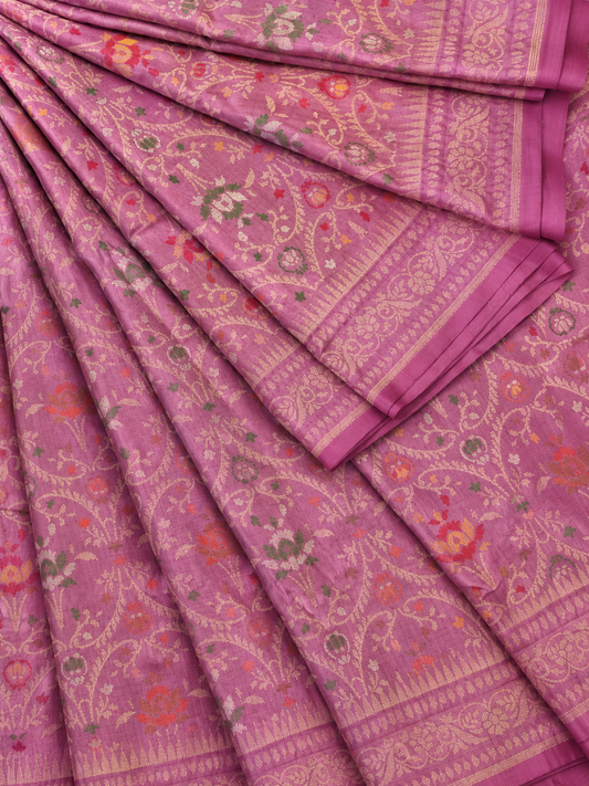 Ektara Silk Banarsi jamdani Saree