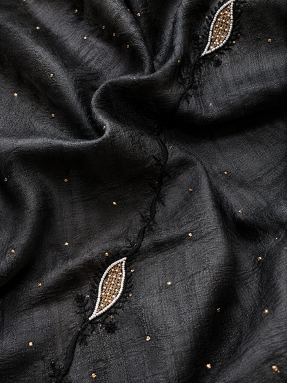 Pure Tussar Chikankari Saree