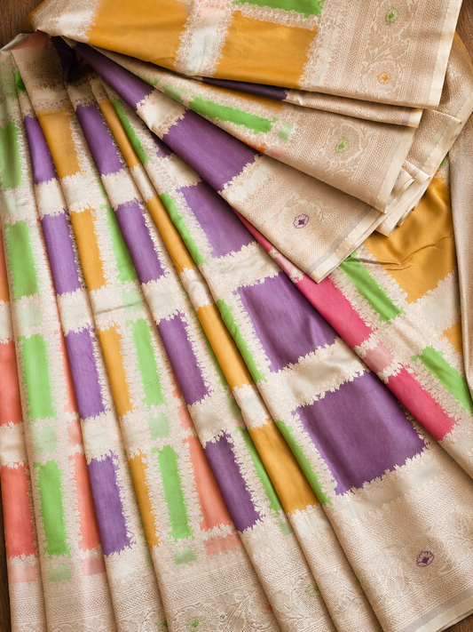 Rangkat Katan Silk Banarsi Saree