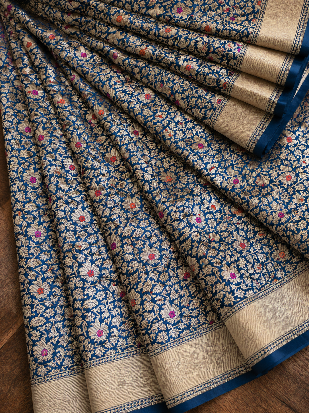 Katan Silk Vasikat Bricade Banarsi Saree
