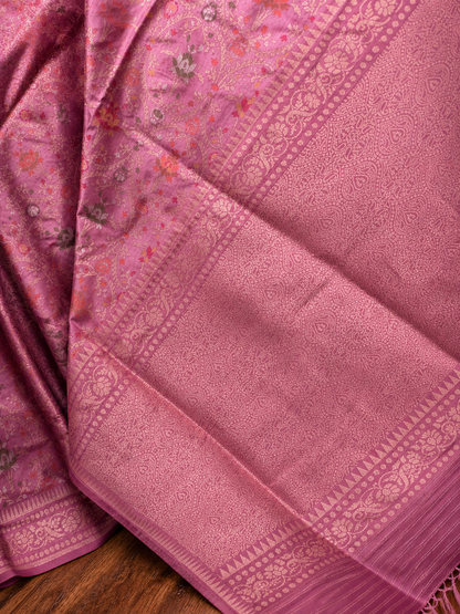 Ektara Silk Banarsi jamdani Saree