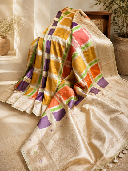 Rangkat Katan Silk Banarsi Saree