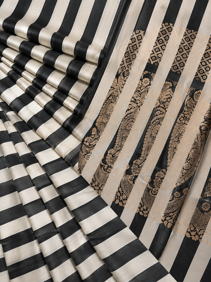 Contemporary Double Katan Banarsi Saree