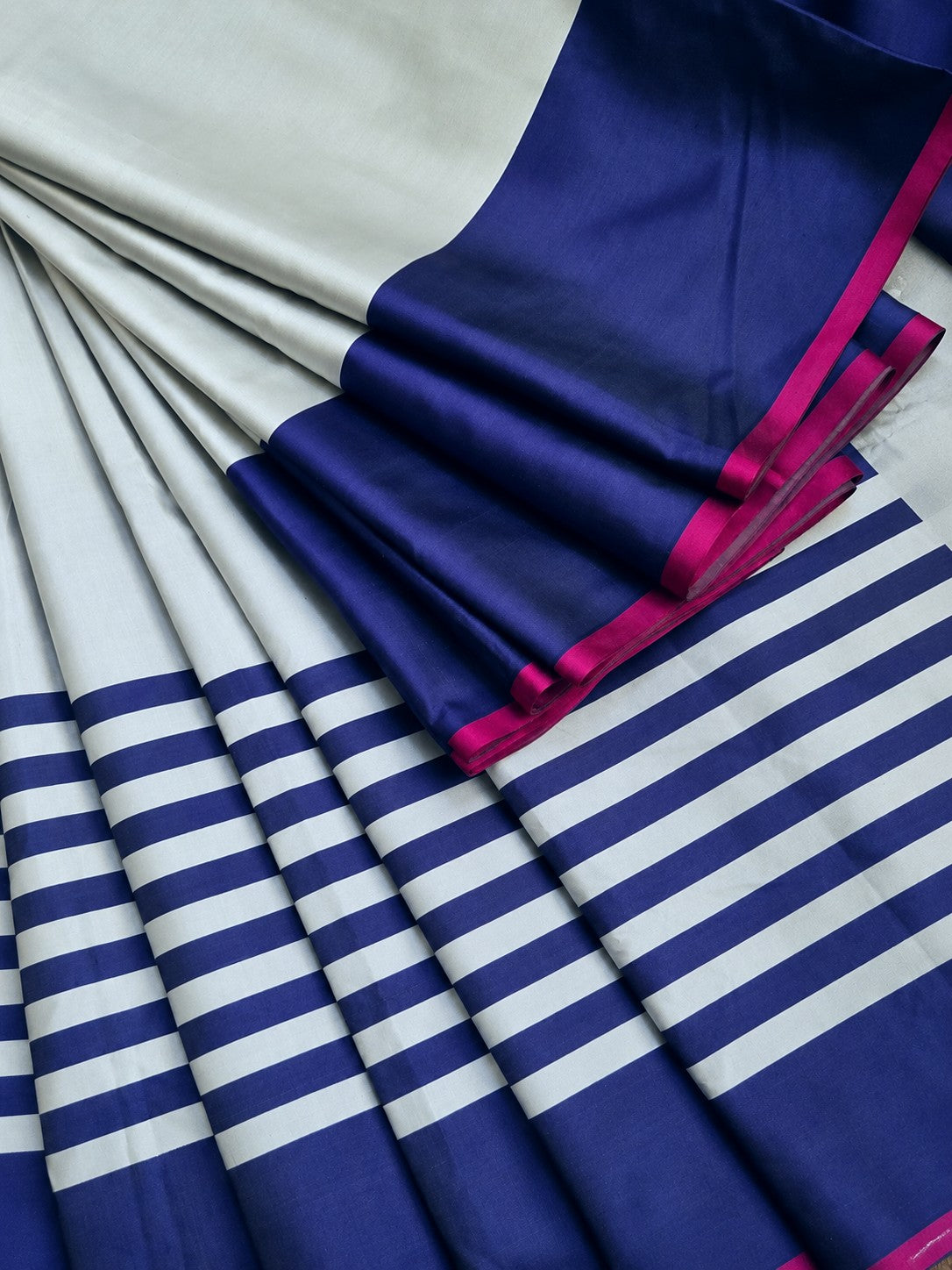 Contemporary Double Katan Banarsi Saree