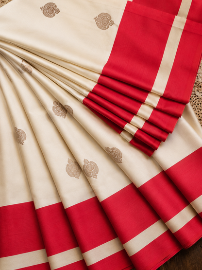 Contemporary Double Katan Banarsi Saree