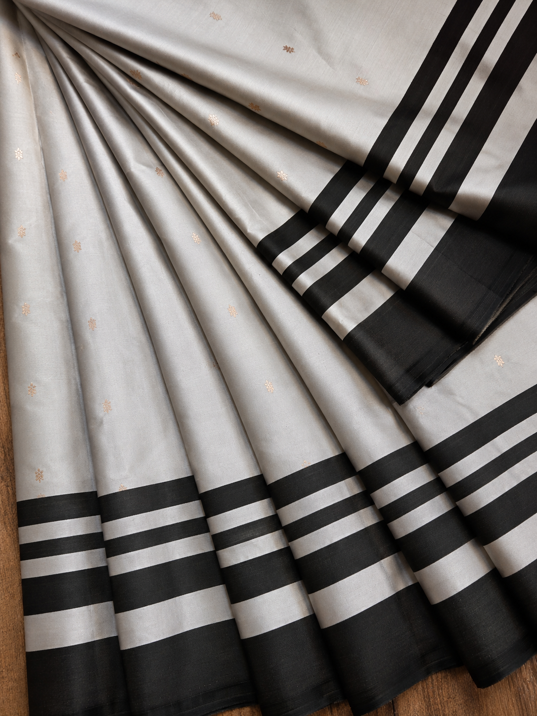 Contemporary Double Katan Banarsi Saree