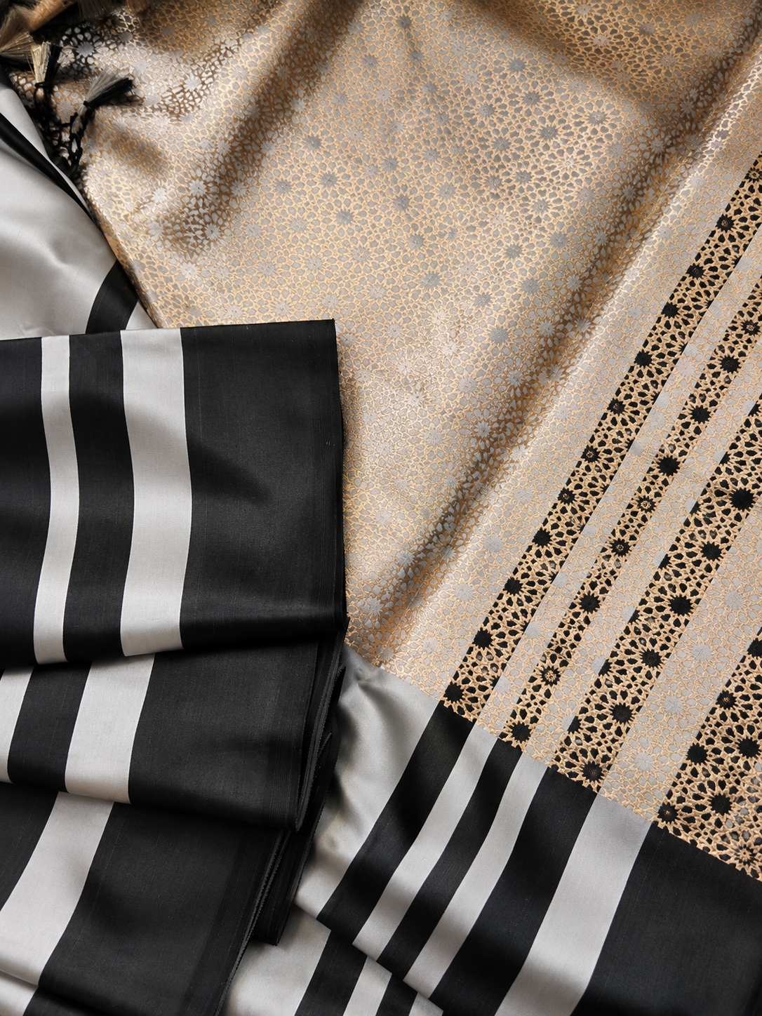 Contemporary Double Katan Banarsi Saree