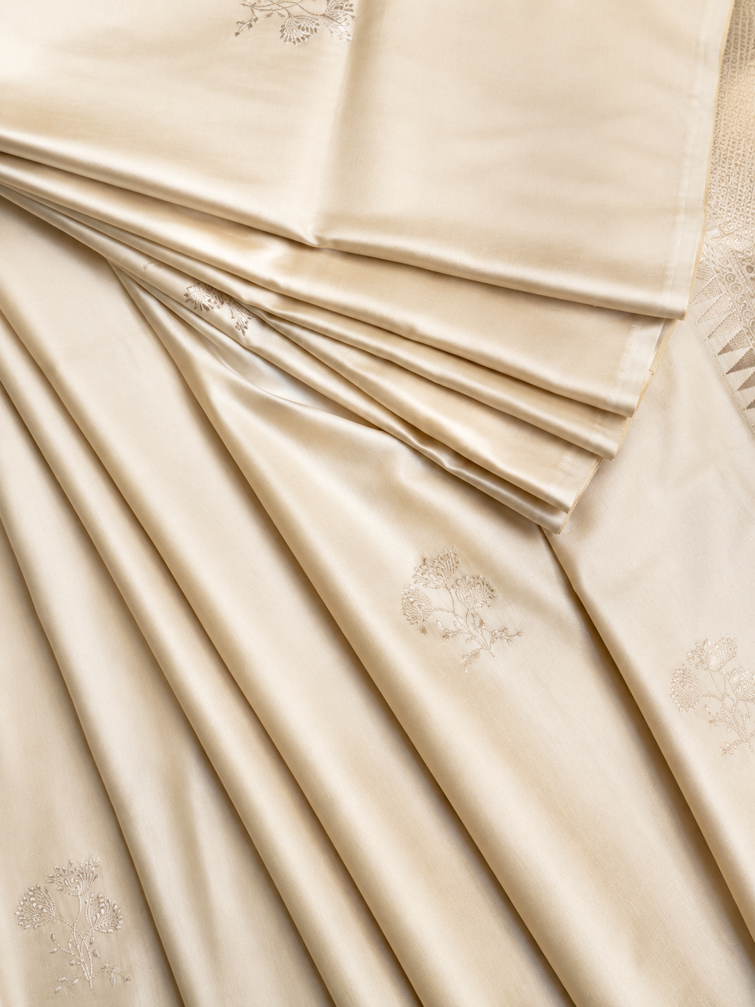 Contemporary Double Katan Banarsi Saree