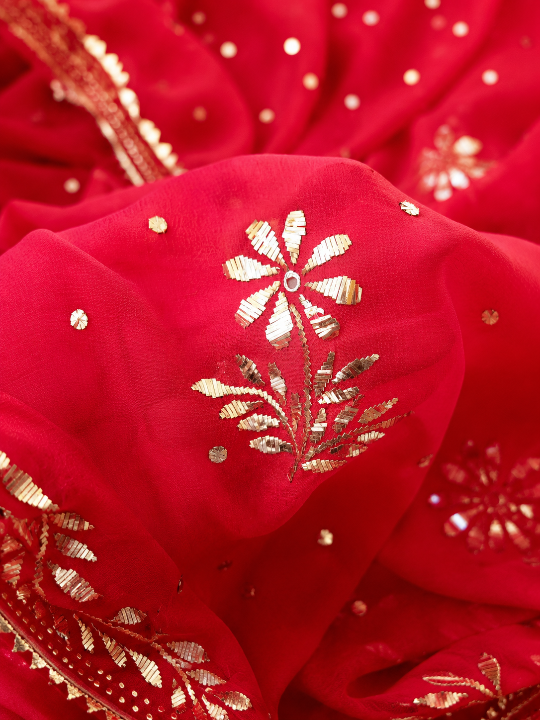 Pure Georgette Kamdani Saree