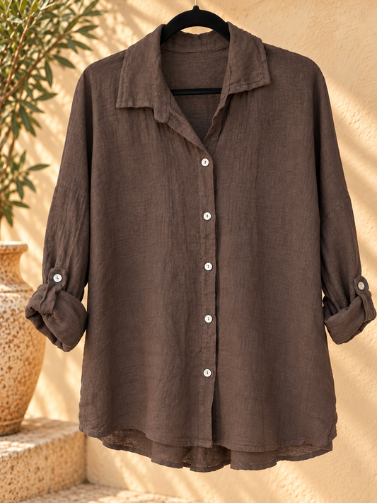 Tabac Pure Linen Co-ord Set
