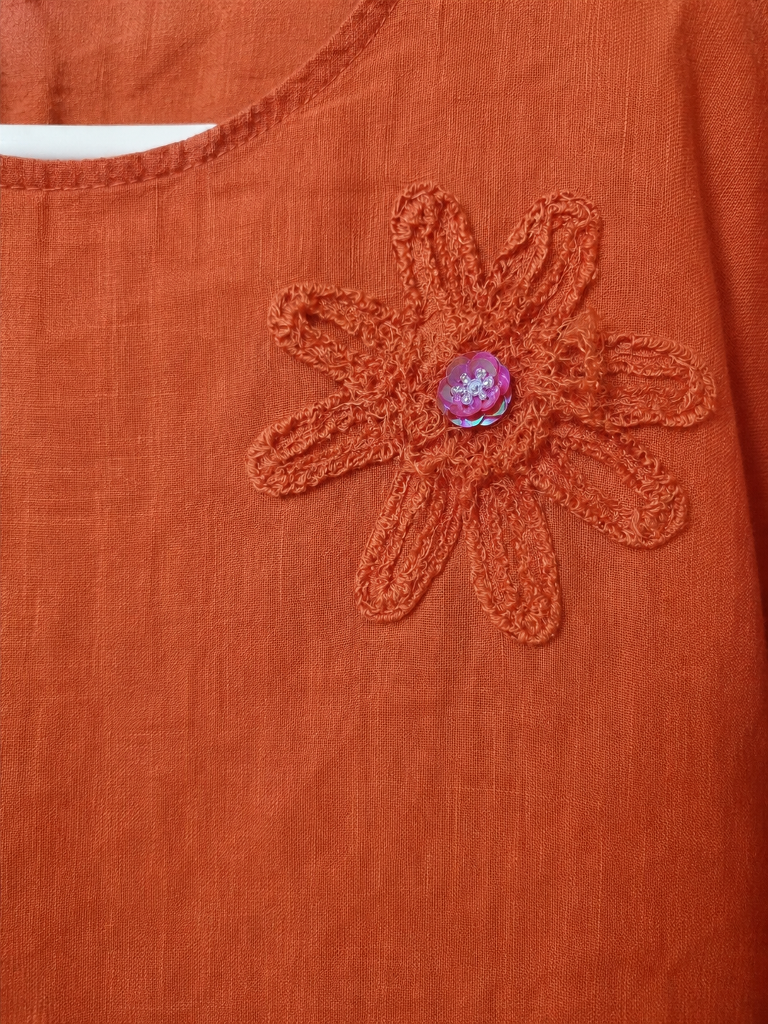 Orange - Antifit Boxy Top