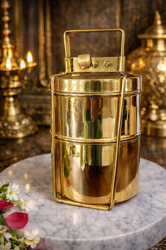 Brass Lunch Carrier