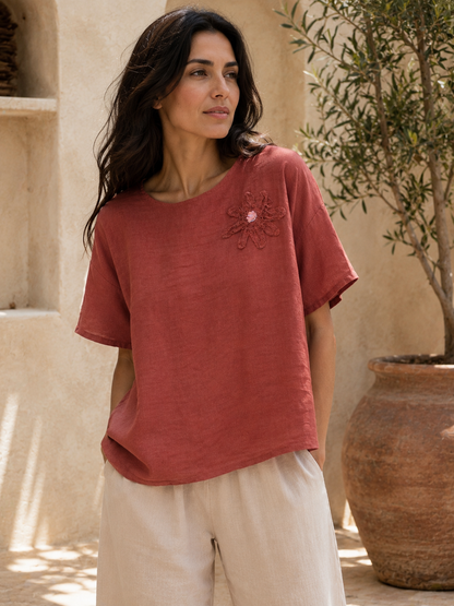 Terracota - Antifit Boxy Top