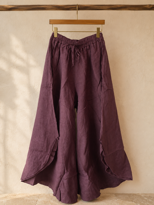 Bordeaux Butterfly Pants