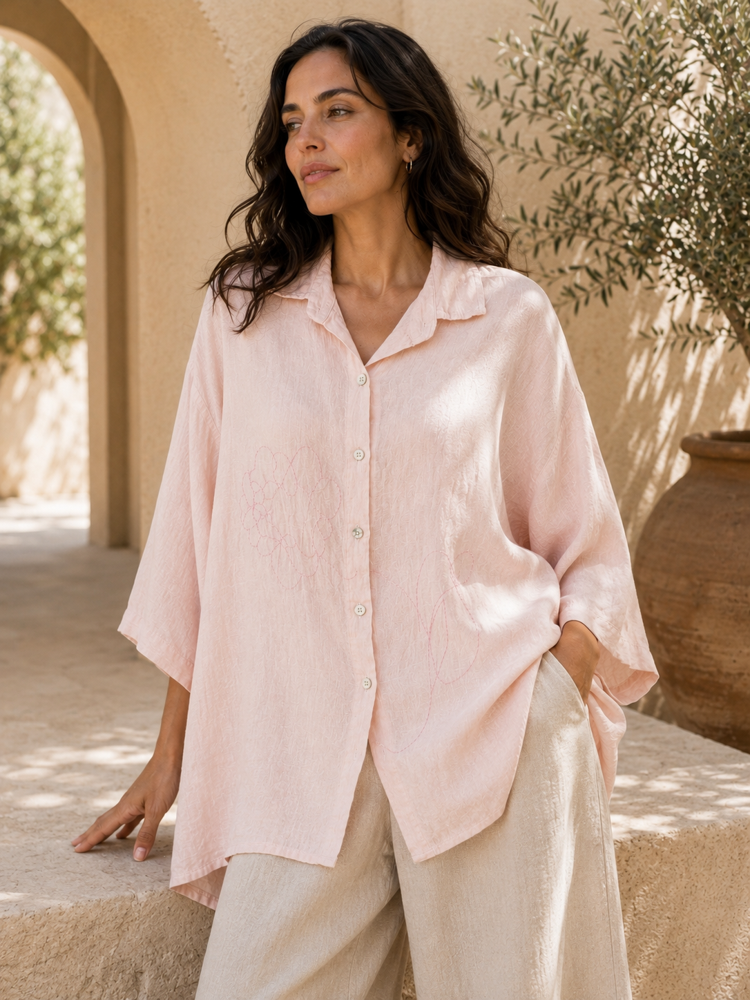 Rose Free Fit Shirt