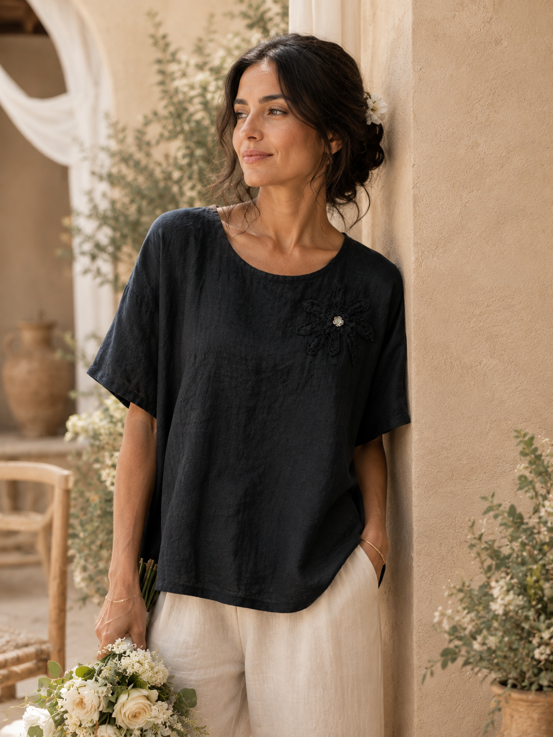 Noir - Antifit Boxy Top