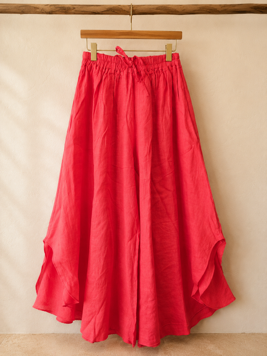 Coral Butterfly Pants