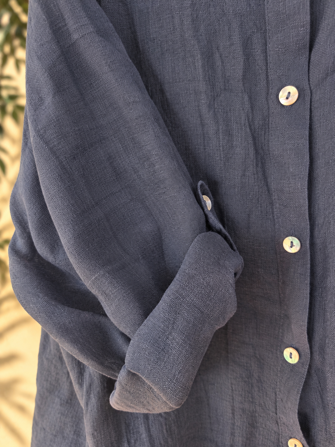 Marine Pure Linen Co-ord Set