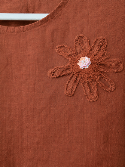 Terracota - Antifit Boxy Top