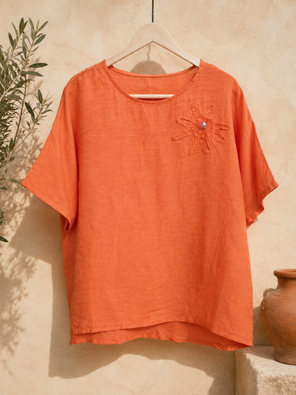 Orange - Antifit Boxy Top