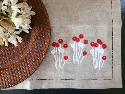 Placemats - Poppy