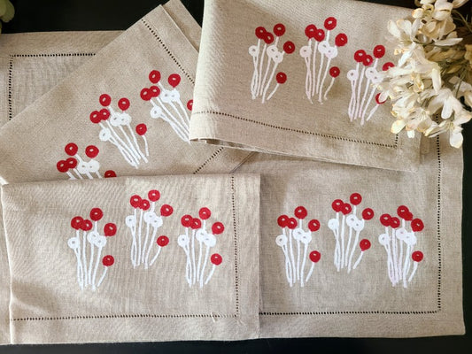 Placemats - Poppy