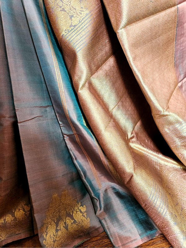 Short Color Kanjivaram Silk Saree