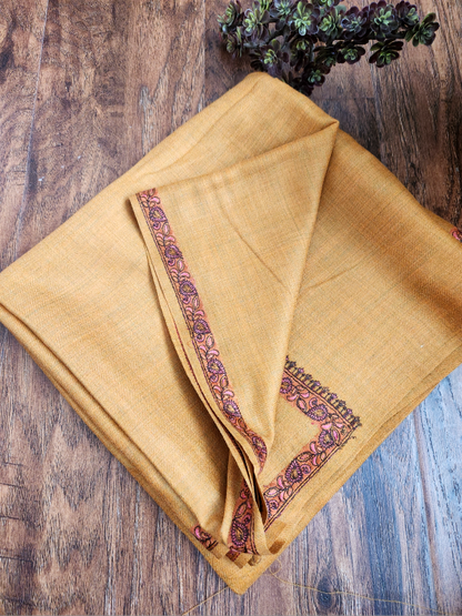 Tan Woolen Shawl